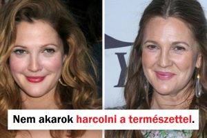 Drew Barrymore büszkén vállalja az öregedést és felszólal a plasztikai műtétek ellen