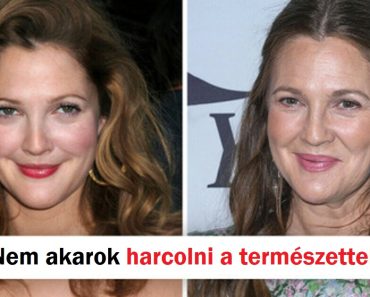 Drew Barrymore büszkén vállalja az öregedést és felszólal a plasztikai műtétek ellen