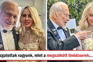 93 évesen a legendás űrhajós, Buzz Aldrin összeházasodott „régi szerelmével”, és egy különleges napot választott erre a célra