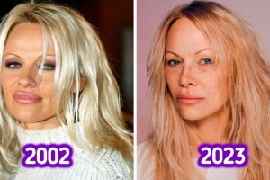 Pamela Anderson felismerhetetlen a smink nélküli fotókon, és azt mondja, az öregedés megkönnyebbülést jelent