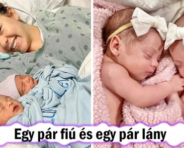 Egy fiatal pár mindössze 13 hónap alatt két egypetéjű ikerpárt üdvözölt a világon
