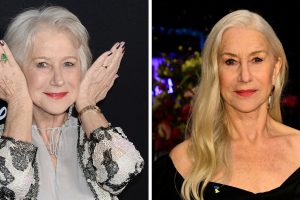 A 77 éves Helen Mirren visszavág a felfogásnak, hogy az idősebb nőknek nem szabadna hosszú hajat hordaniuk