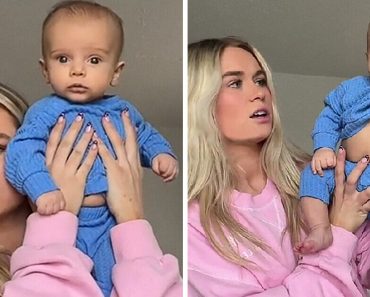Az anya megosztja az internetet, miután azt állítja, hogy önbarnítózza a 4 hónapos kisfiát, mert túl sápadt