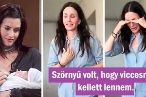 Courteney Cox elárulta, hogy 7 vetélés közepette forgatta a „Jóbarátok” szüléses jelenetét
