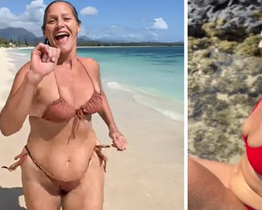 Egy nő szerint az idősebb hölgyek is viselhetnek tangás bikinit, de egyesek erősen ellenkeznek Egy nő szerint az idősebb hölgyek is viselhetnek tangás bikinit, de egyesek erősen ellenkeznek