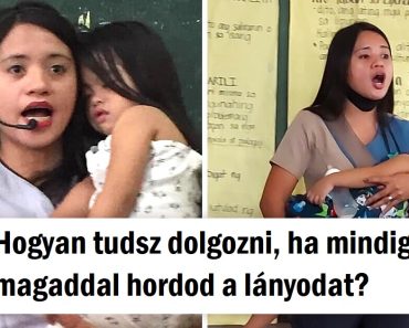 Egy fiatal anyuka kritikával szembesül, miután munkába vitte a gyerekét, és a válasza a gyűlölködőknek inspiráló