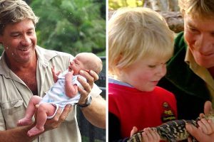 Robert Irwin megható videóval tiszteleg apja, Steve Irwin emléke előtt