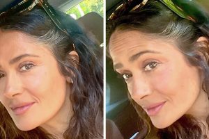 Az 57 éves Salma Hayek sok smink nélküli szelfit oszt meg, és az emberek elárasztják kommentekkel