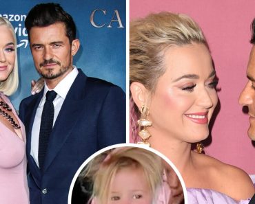 Katy Perry és Orlando Bloom lánya először jelent meg a nyilvánosság előtt (Pont úgy néz ki, mint az anyukája)