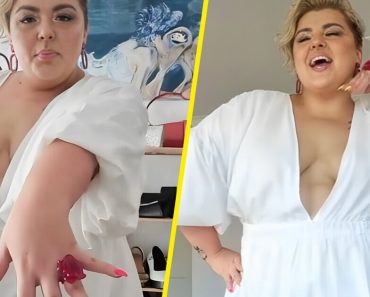 Kritizálták a nőt a ruhája miatt, amit egy barátja esküvőjén viselt