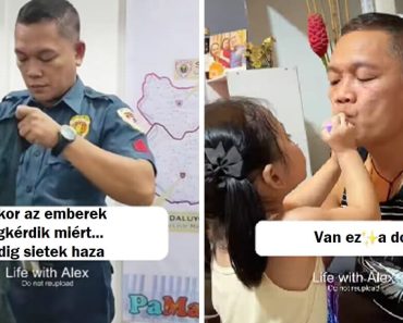 Egy rendőrről készült videó vírusként terjed, és bizonyítja, hogy az apa-lánya kötelék mindennél erősebb