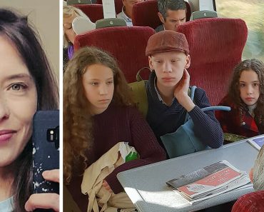 Egy anya vitát váltott ki, amikor egy idős házaspár nem volt hajlandó átadni az ülőhelyeket a vonaton, amelyeket a gyermekei számára foglalt le