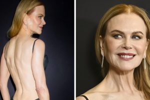 „Kétségbeesésről árulkodik” – az 56 éves Nicole Kidman egy kockázatos ruhában ejt ámulatba, de az emberek azt mondják, nem a korának megfelelő